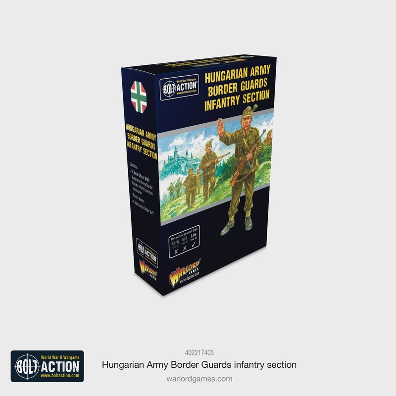 Warlord - Bolt Action  Hungarian Army Border Guards Squad