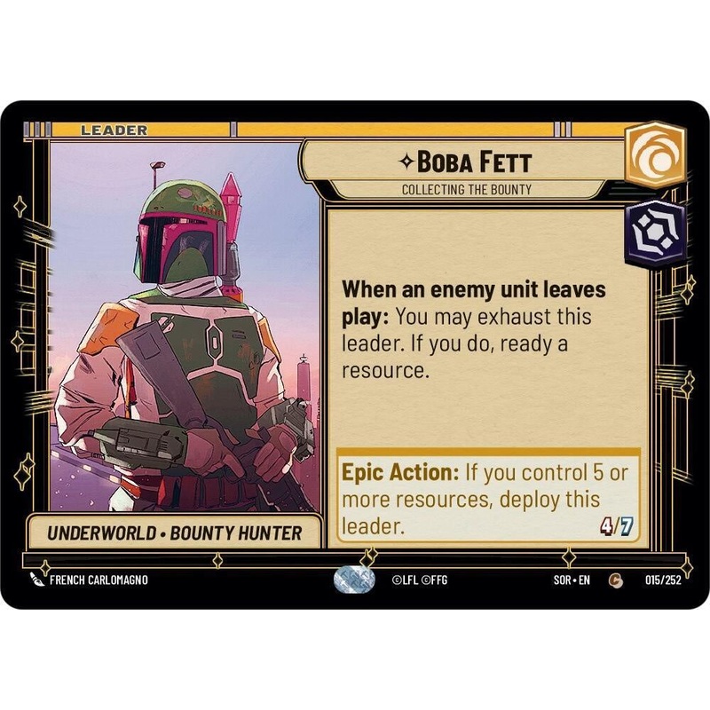 SWU - Boba Fett - Collecting the Bounty (015/252)