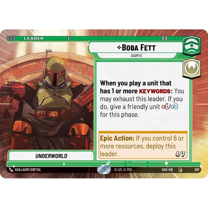 SWU - Boba Fett - Daimyo (287)