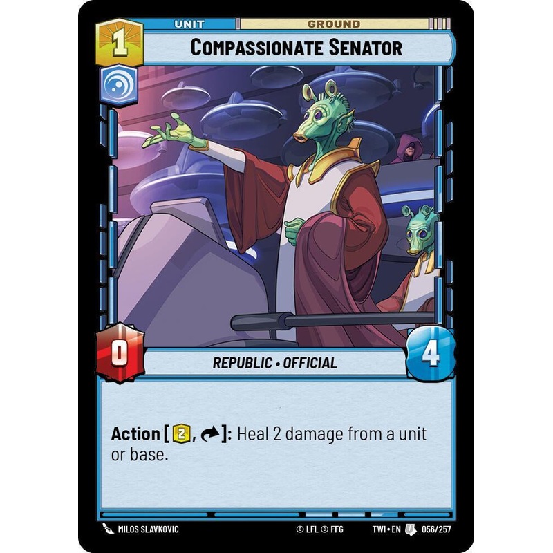 SWU - Compassionate Senator (056/257) (Foil)