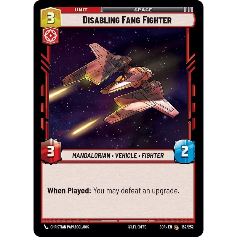 SWU - Disabling Fang Fighter (162/252)