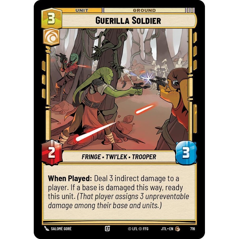 SWU - Guerilla Soldier  (716) (Foil)