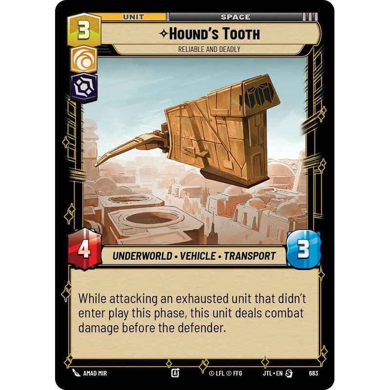 SWU - Hound's Tooth - Reliable and Deadly  (683) (Foil)