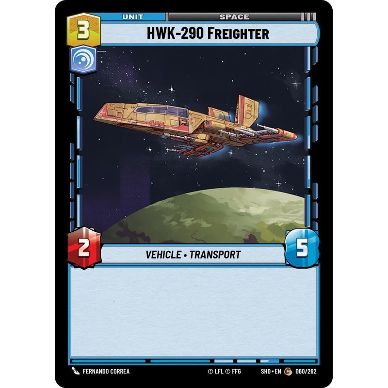 SWU - HWK-290 Freighter (060/262) (Foil)