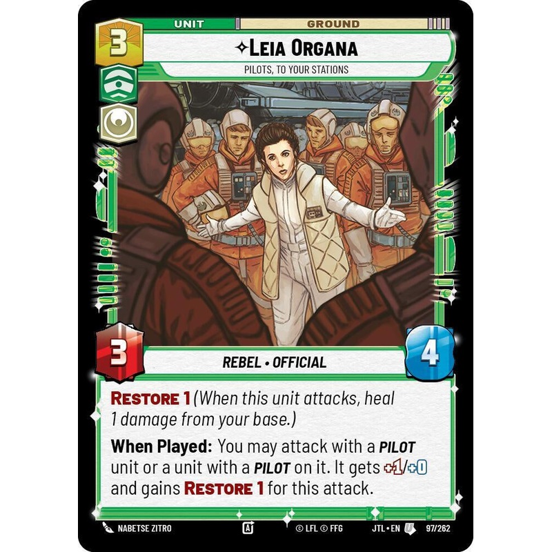SWU - Leia Organa - Pilots, To Your Stations  (097/262)
