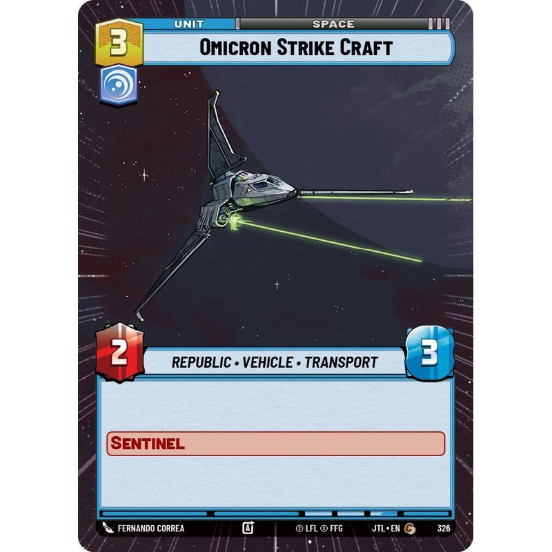 SWU - Omicron Strike Craft  (326)
