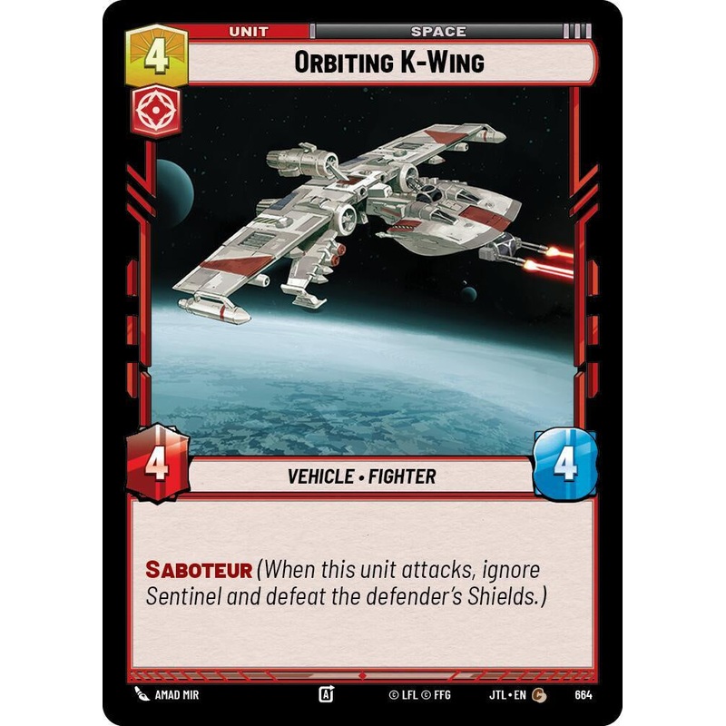 SWU - Orbiting K-Wing  (664) (Foil)