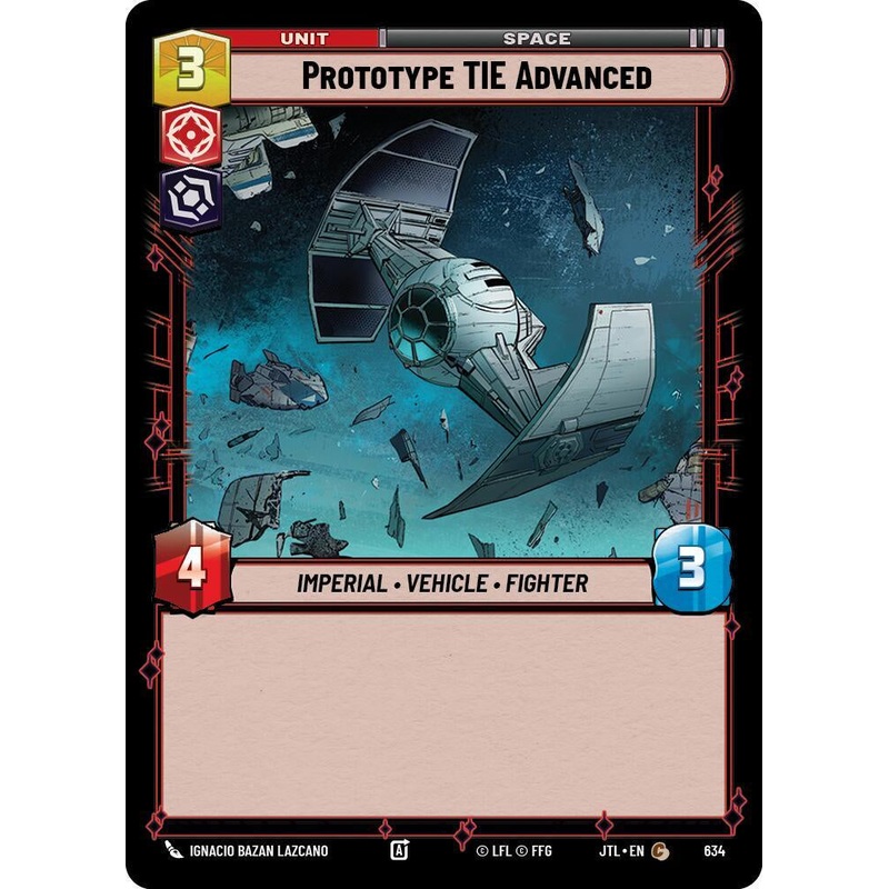 SWU - Prototype TIE Advanced  (634) (Foil)