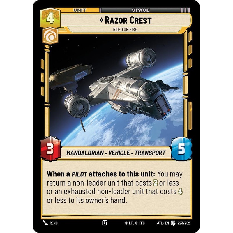 SWU - Razor Crest - Ride for Hire  (223/262)