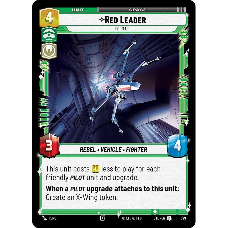 SWU - Red Leader - Form Up  (599) (Foil)