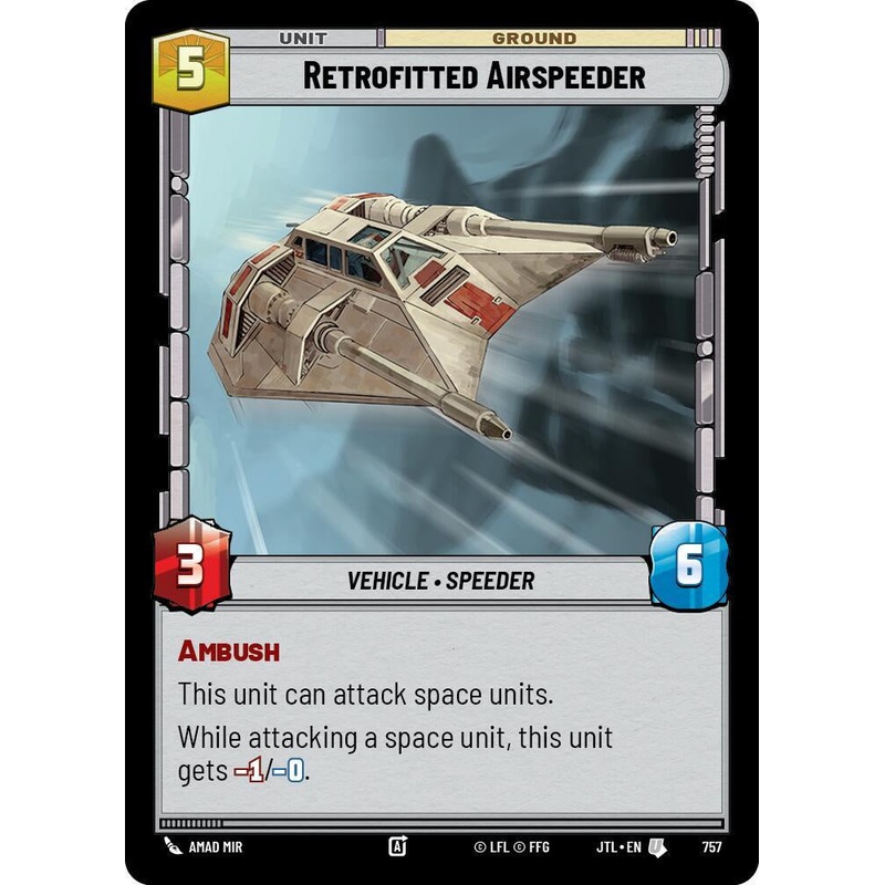 SWU - Retrofitted Airspeeder  (757) (Foil)