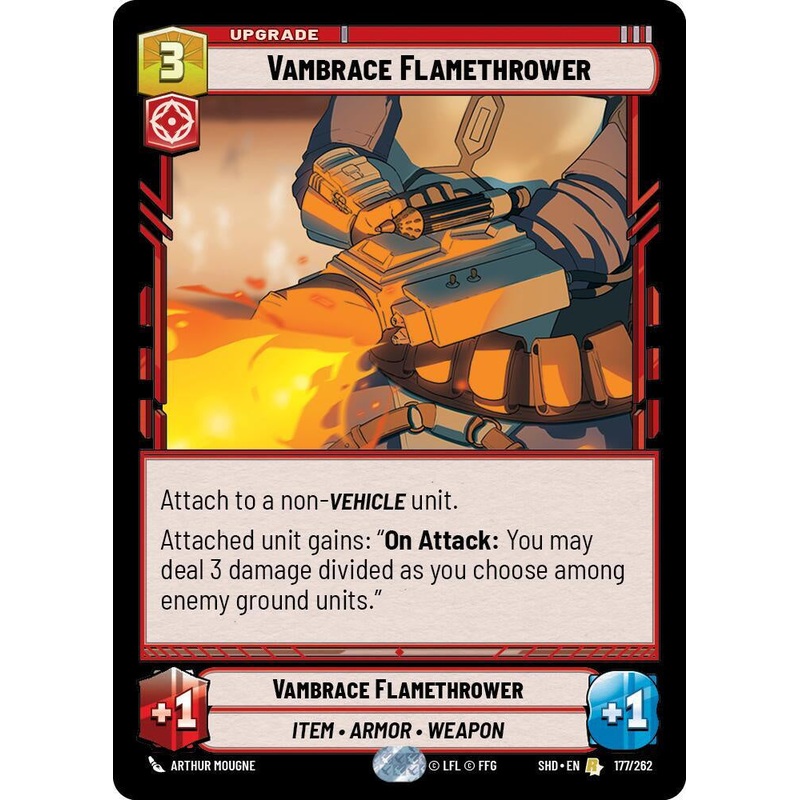 SWU - Vambrance Flamethrower (177/262)