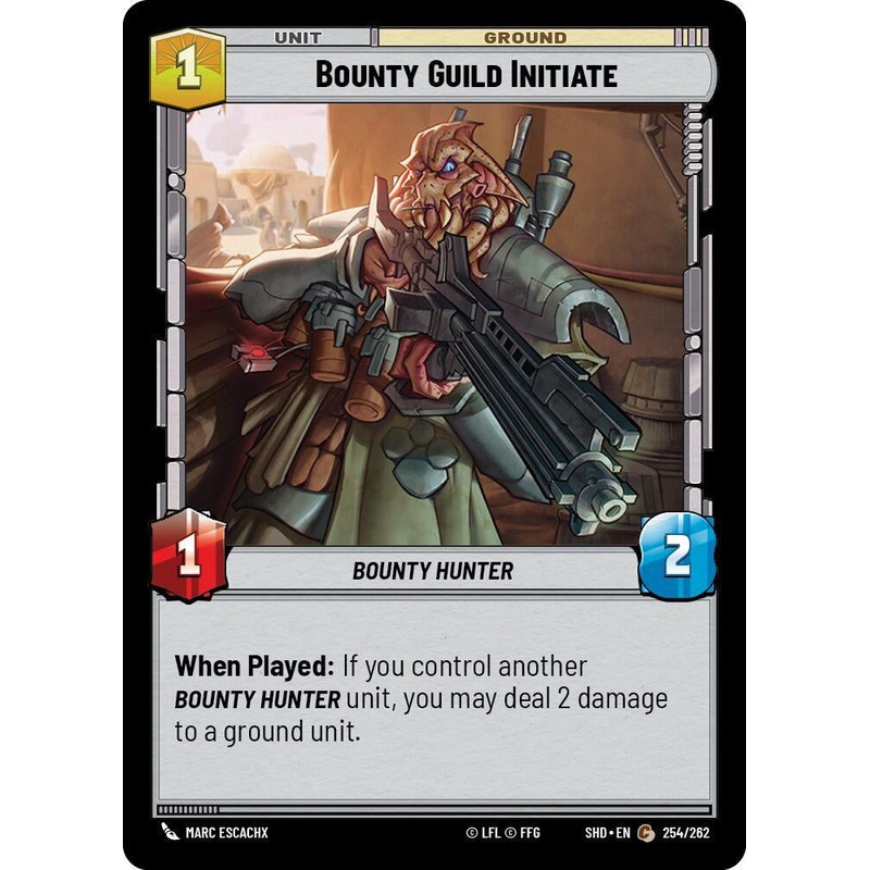 SWU - Bounty Guild Initiate (254/262)