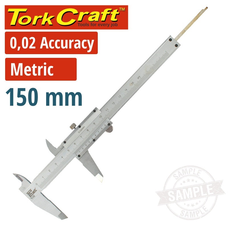 Tork Craft - Vernier 150mm (Carbon Steel) Metric