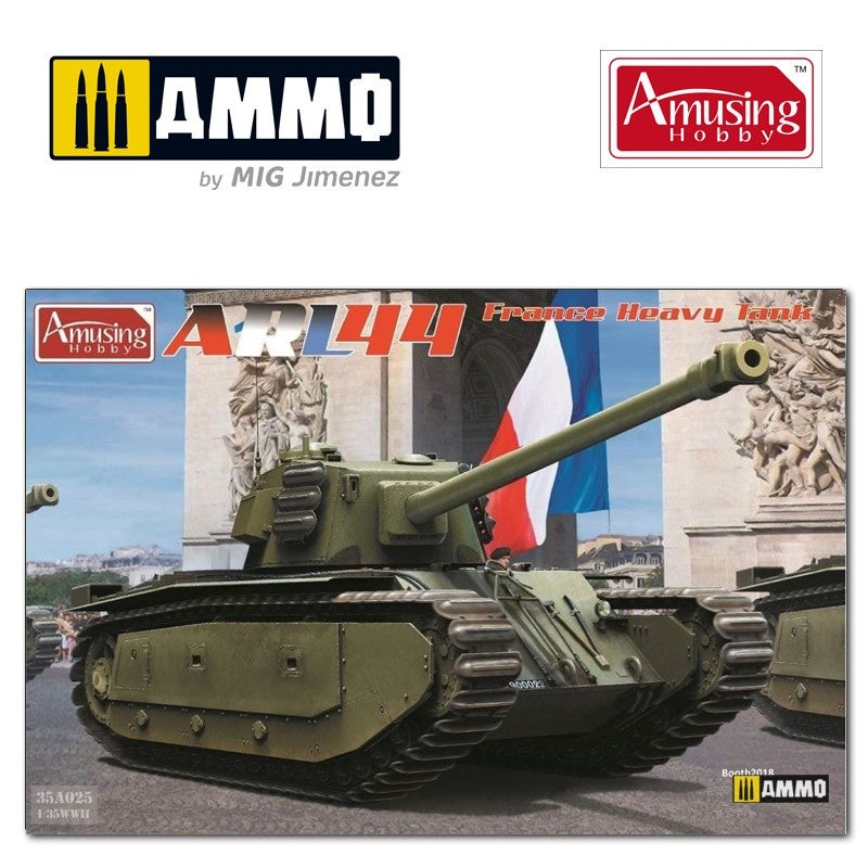 Amusing Hobby - 1/35 ARL44 French Heavy Tank