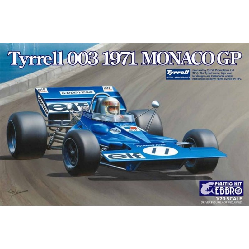 Ebbro - 1/20 Tyrrell 003 Monaco GP 1971
