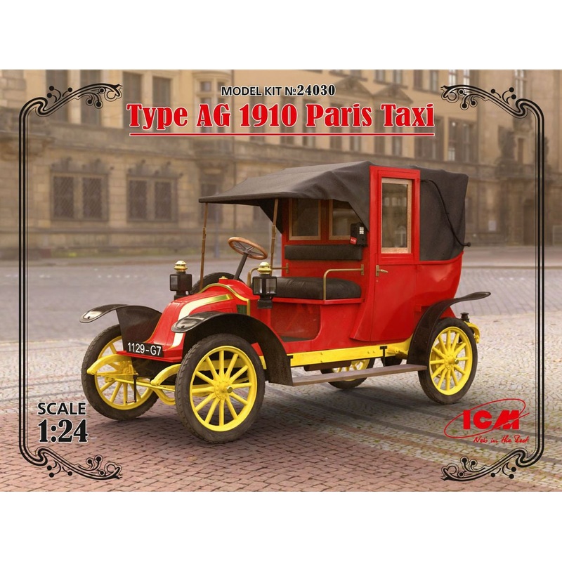ICM - 1/24 Type AG 1910 Paris Taxi