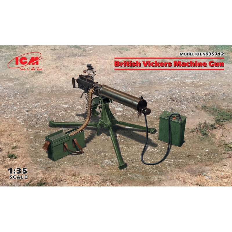 ICM - 1/35 British Vickers Machine Gun