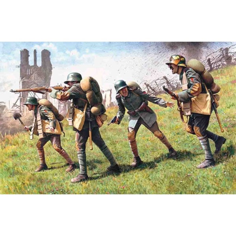 ICM - 1/35 German Assault Troops 1917-1918