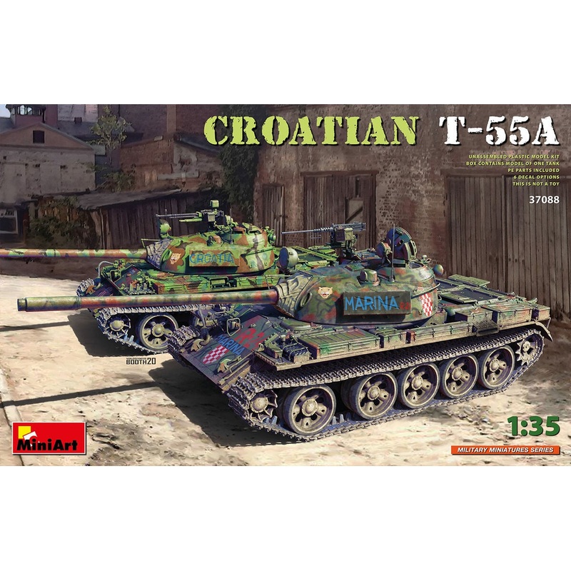 Miniart - 1/35 Croatian T-55a