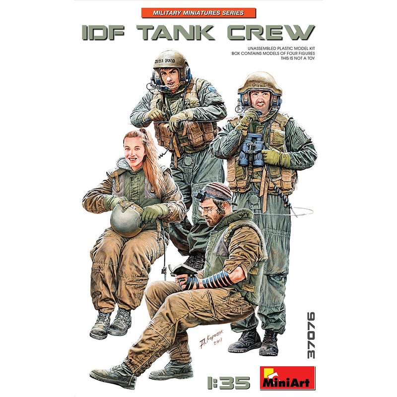 Miniart - 1/35 IDF Tank Crew