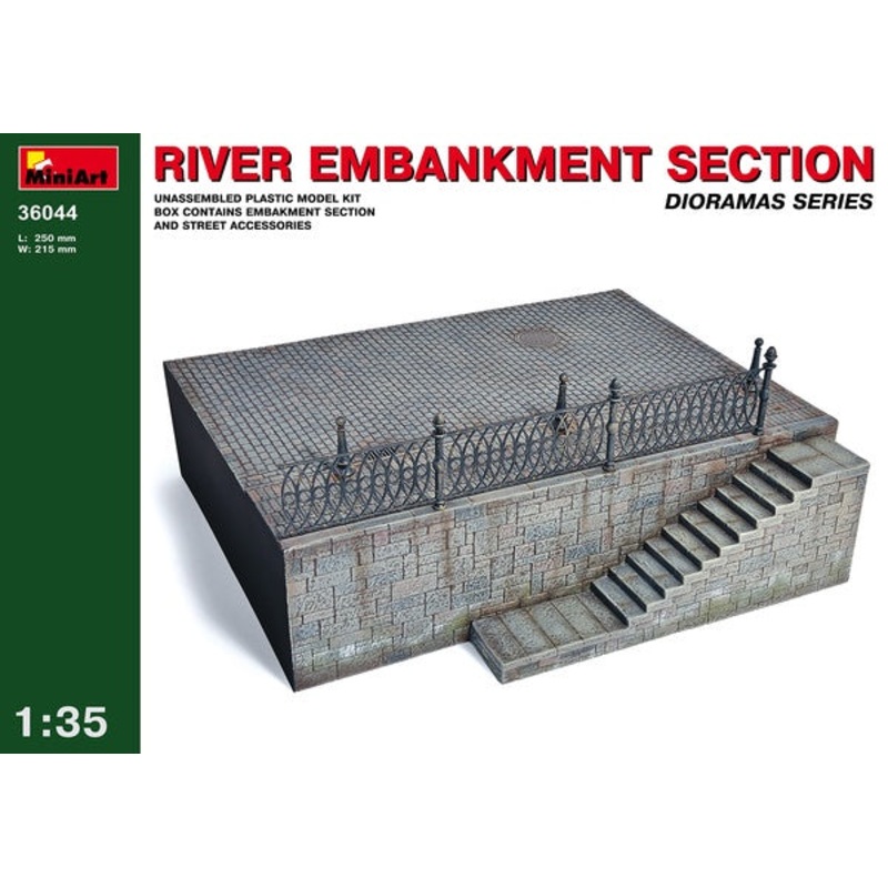 Miniart - 1/35 River Embankment Section
