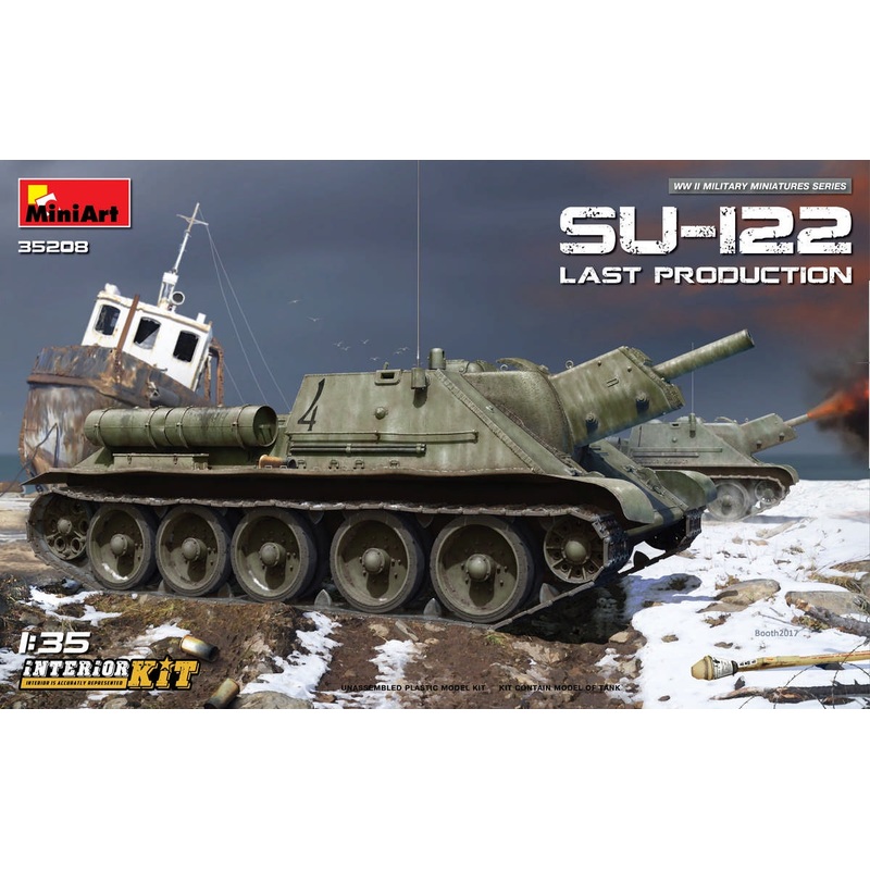 Miniart - 1/35 SU-122 Last Production (Interior Kit)