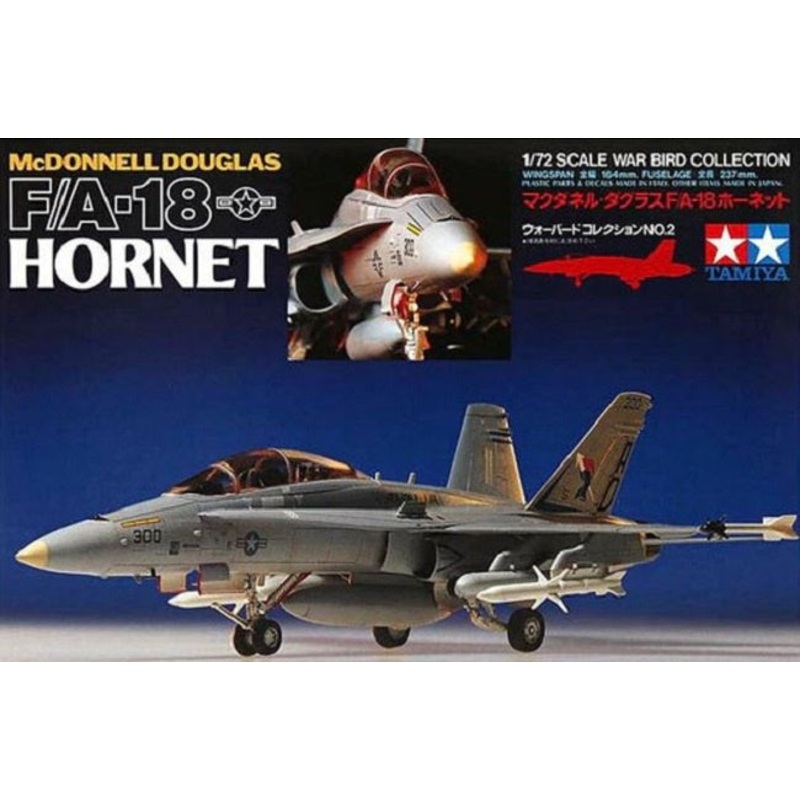 Tamiya - 1/72 F/A-18 Hornet