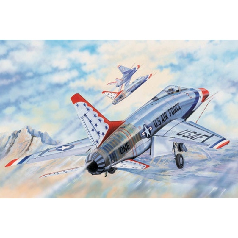 Trumpeter - 1/32 US F-100D Thunderbirds