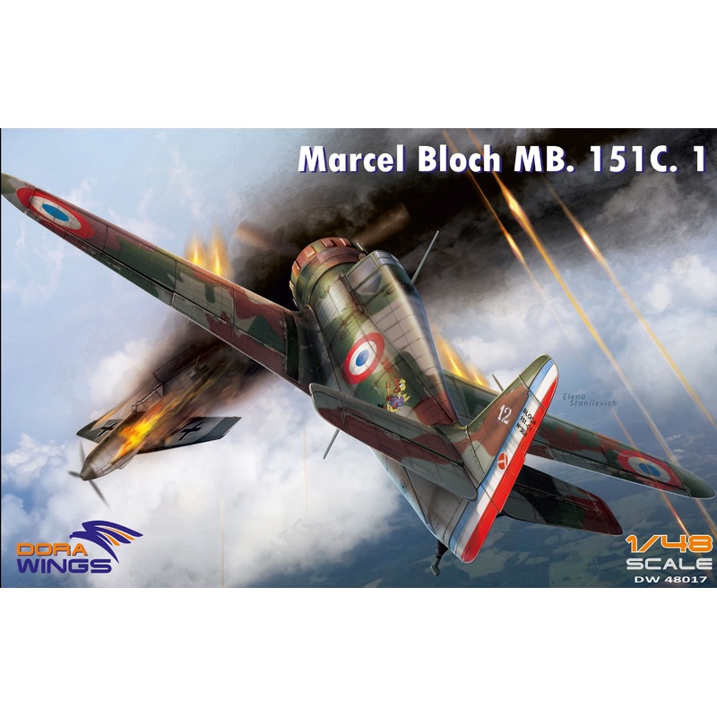 Dora Wings - 1/48 Marcel Bloch MB.151C. 1