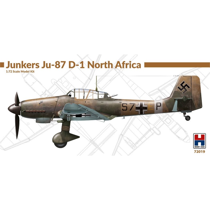 Hobby 2000 - 1/72 Junkers Ju-87 D-1 North Africa