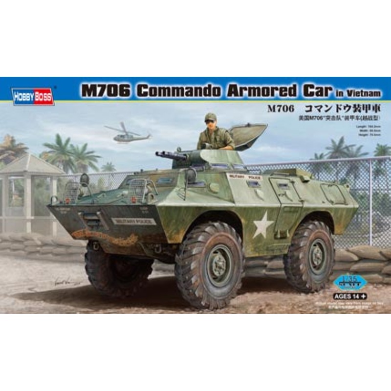 Hobby Boss - 1/35 M706 Commando Armored Car in Vietnam