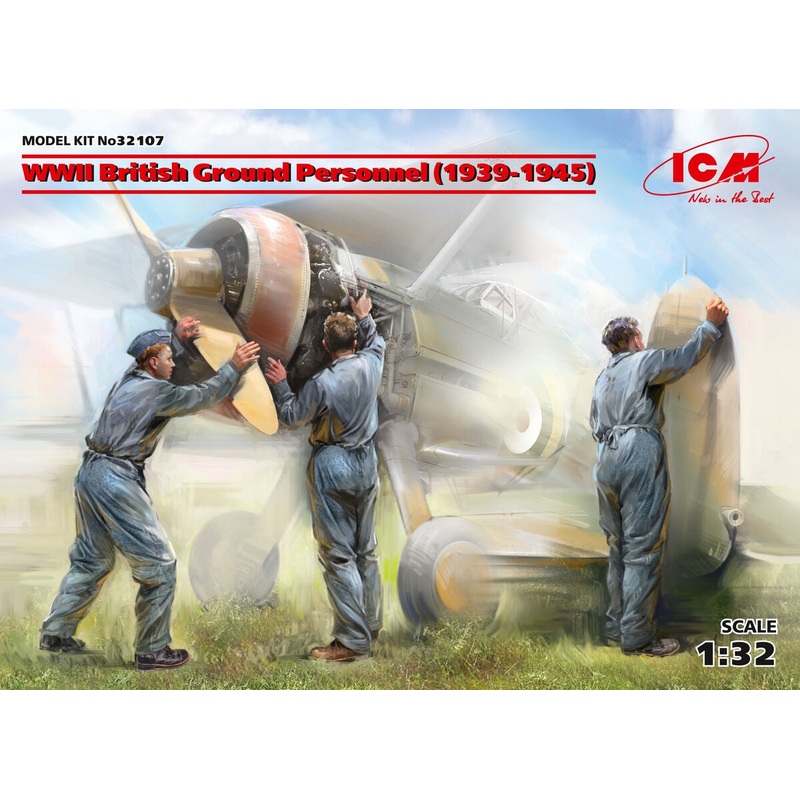ICM - 1/32 British Ground Personnel (1939-1945)
