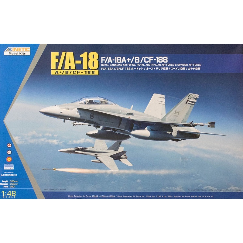 Kinetic - 1/48 F/A-18A+/B/CF-188