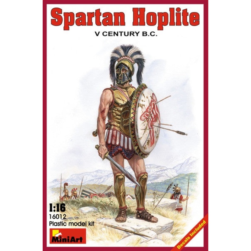 Miniart - 1/16 Spartan Hoplite V Centaury B.C