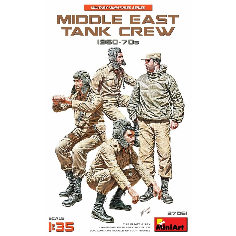 Miniart - 1/35 Middle East Tank Crew