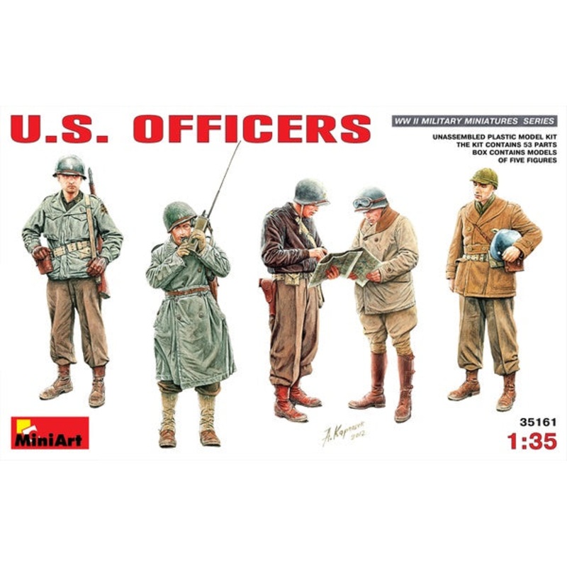 Miniart - 1/35 US Officers