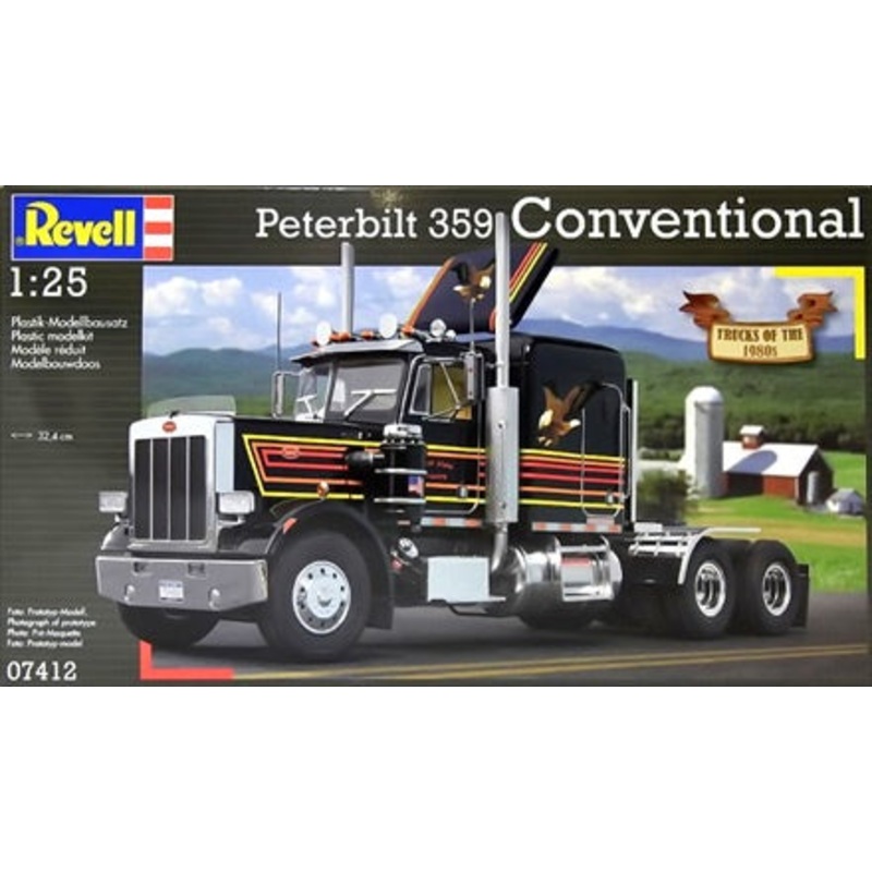 Revell - 1/25 Peterbilt 359 (Rev07412)