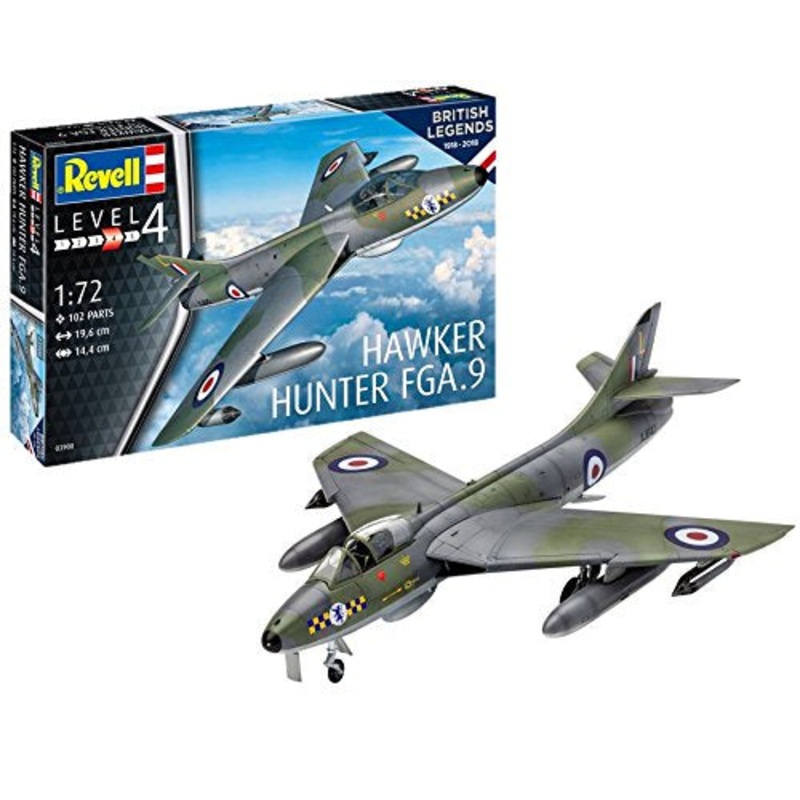 Revell - 1/72 Hawker Hunter FGA.9