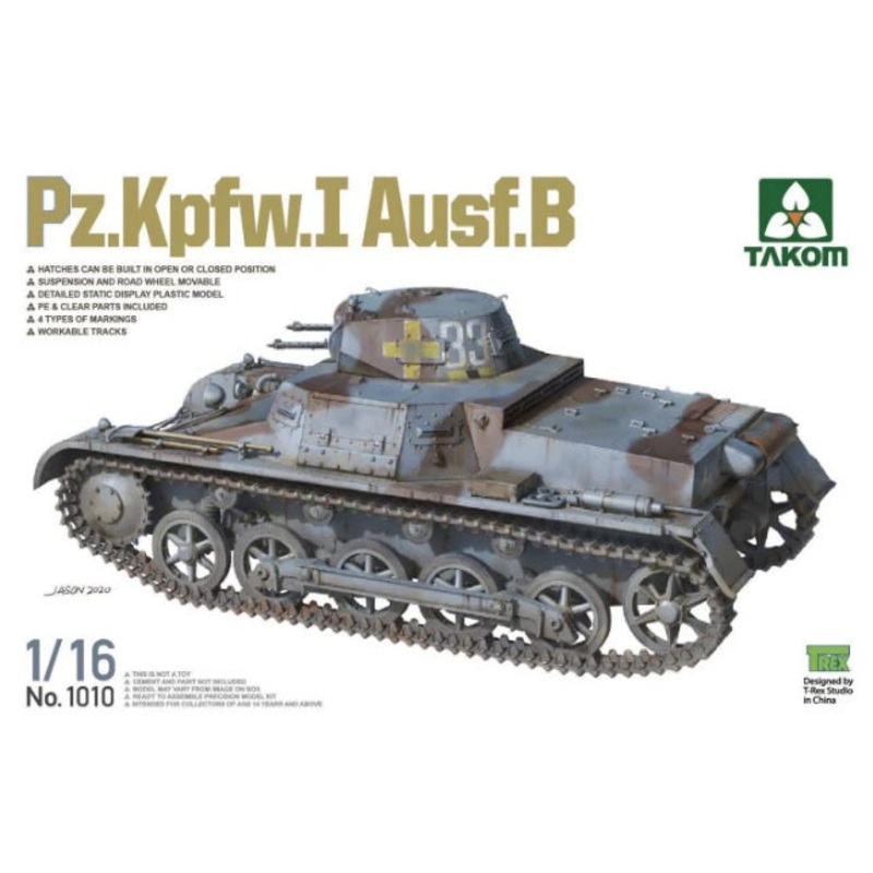Takom - 1/16 Pz.Kpfw.I Ausf.B