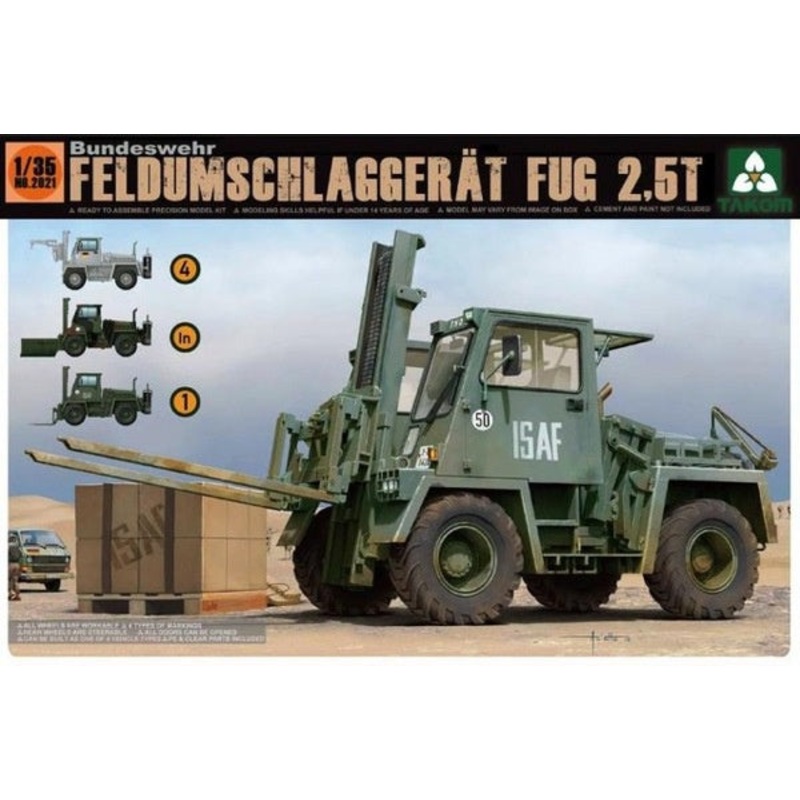 Takom - 1/35 Bundeswehr Feldumschlaggerat FUG 2,5T
