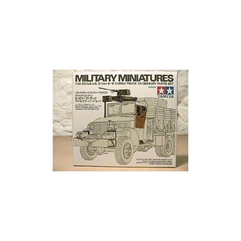 Tamiya - 1/35 US 2 1/2t Cargo Truck Acc