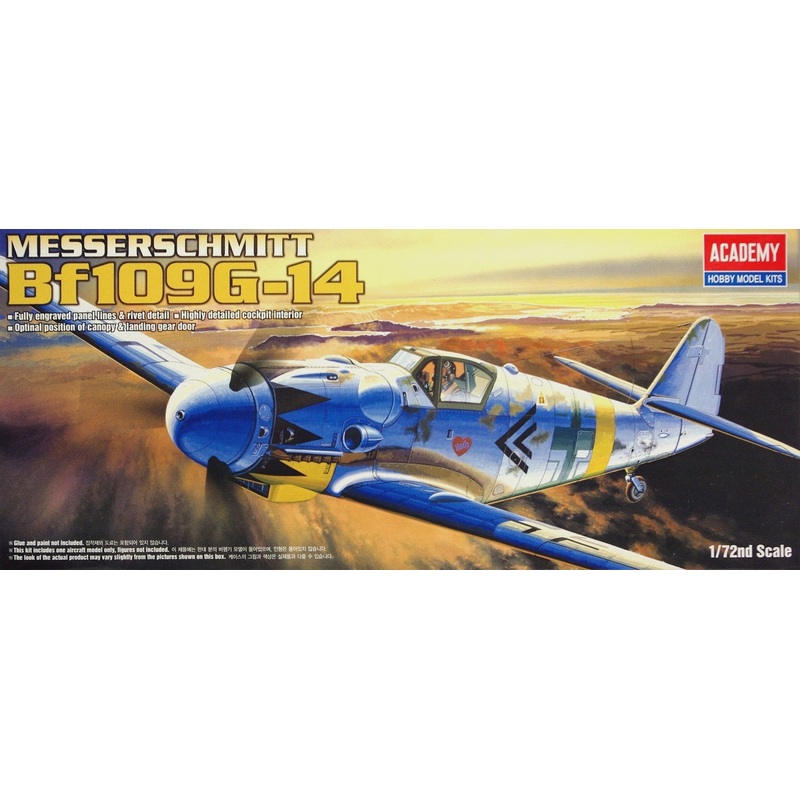 Academy - 1/72 Messerschmitt Bf-109G14