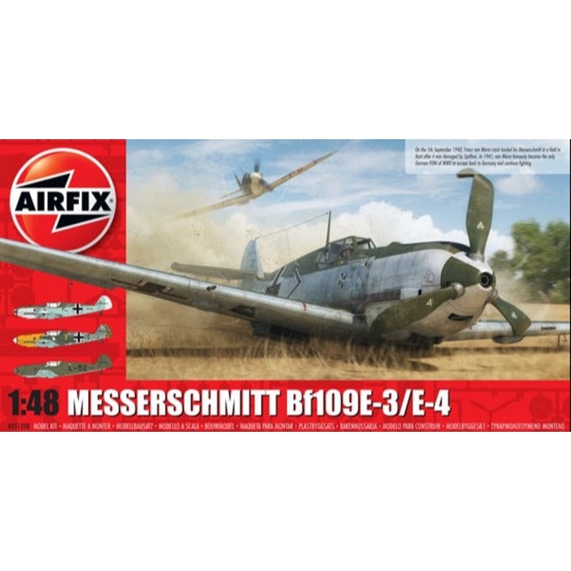 Airfix - 1/48 Messerschmitt Bf109E-3/E-4