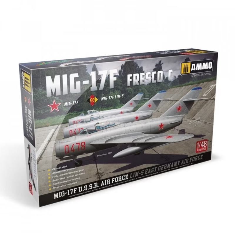 AMMO - 1/48 MIG-17F / Lim-5 U.S.S.R. - G.D.R.