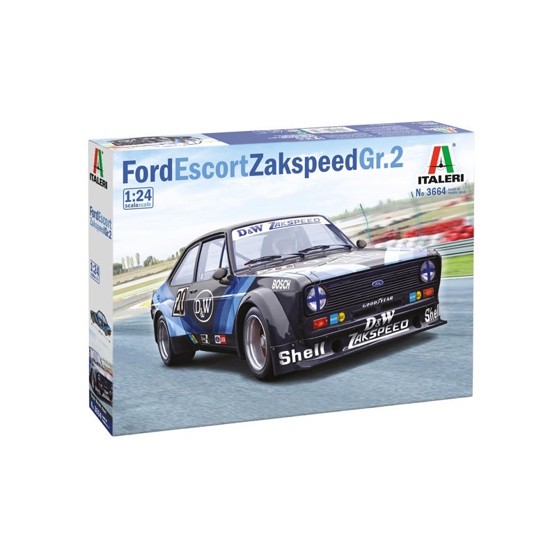 Italeri - 1/24 Ford Escort Zakspeed Gr.2