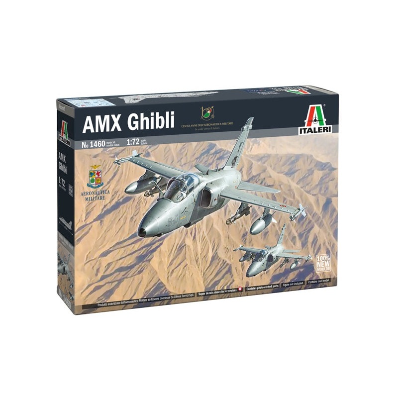 Italeri - 1/72 AMX Ghibli w/ Photo Etched Parts