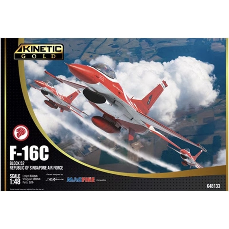 Kinetic - 1/48 F-16C RSAF Black Knight