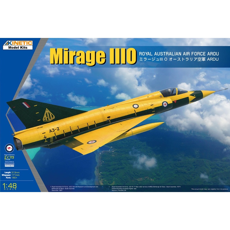Kinetic - 1/48 MIRAGE IIIO RAAF