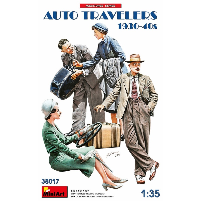 Miniart - 1/35 Auto Travelers 1930-40s